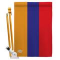 Cosa 28 x 40 in. Armenia Flags of the World Nationality Impressions Decorative Vertical House Flag Set CO4100035